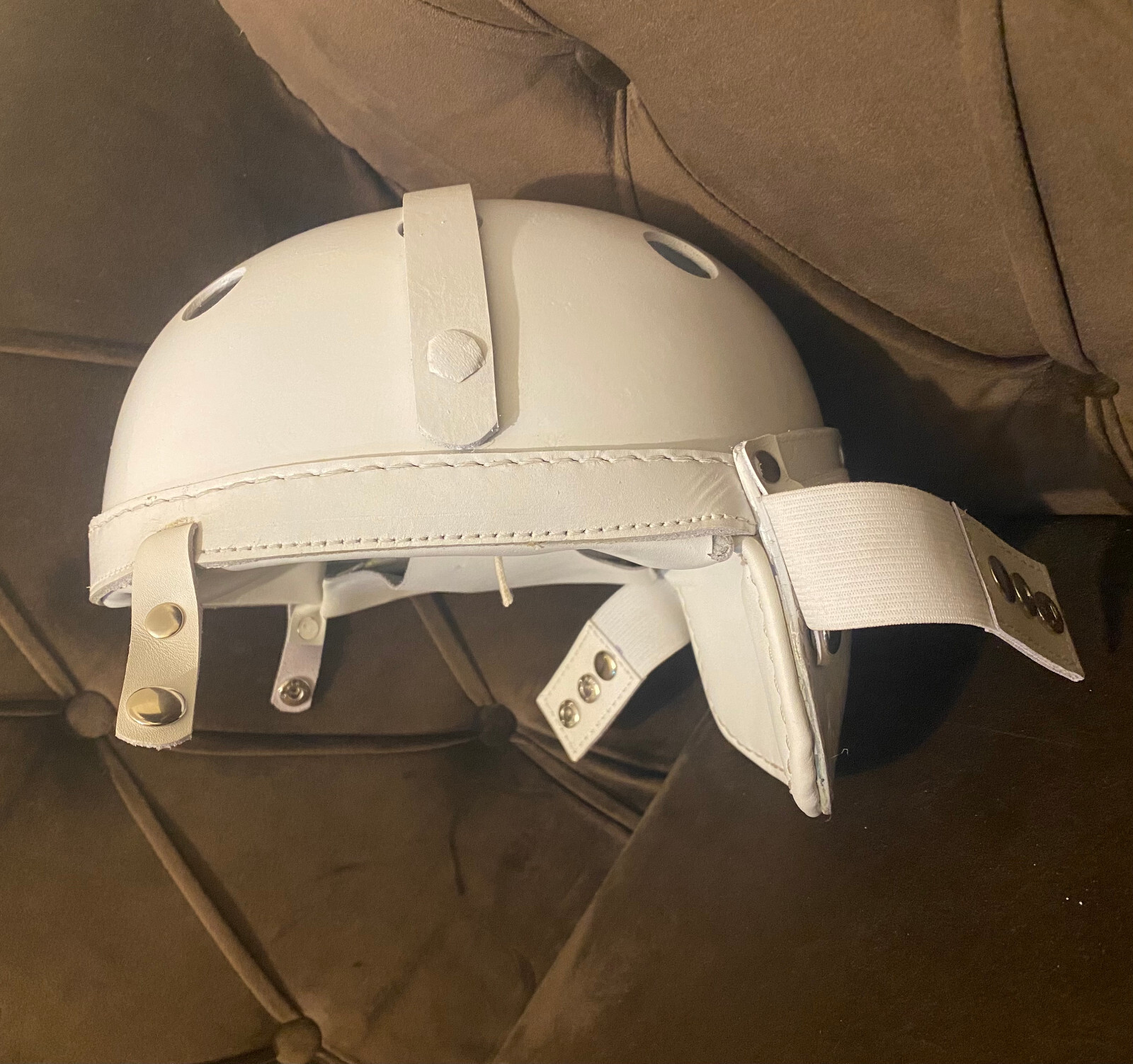 Orignal Leather Fighter Pilot Helmet Air Force Without Mask