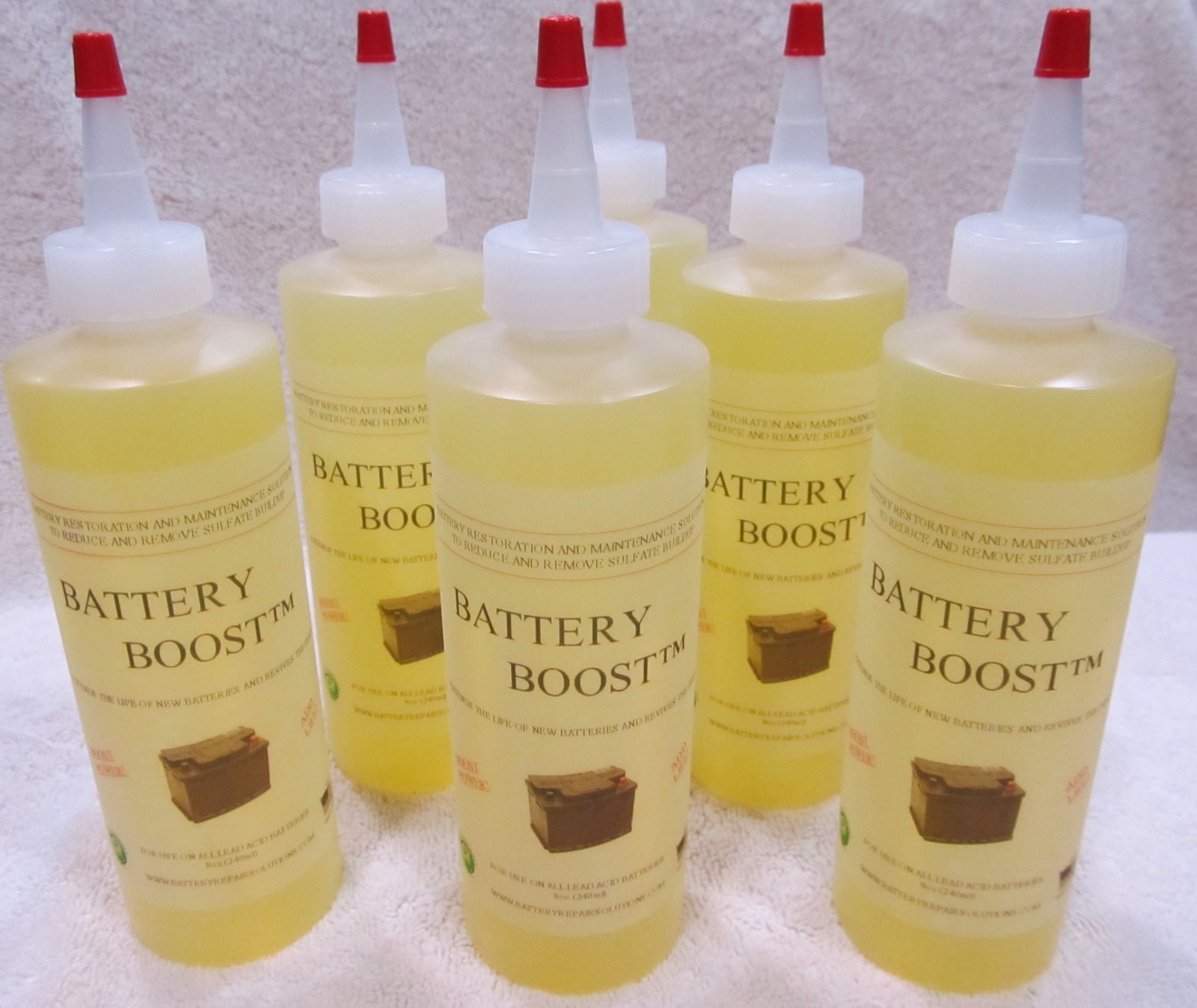 LIQUID Golf Cart BATTERY REPAIR KIT - FIX 6 or 8 volt REVIVE Restore  $$ SAVE $$