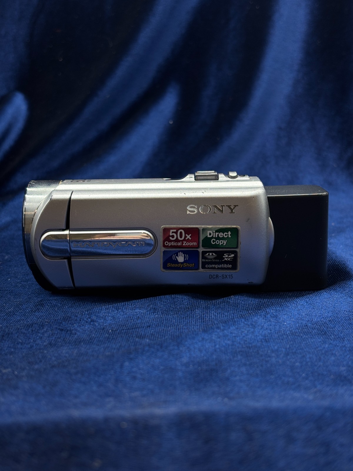 Sony Handycam DCR-SX15/ Camera Only/ Works