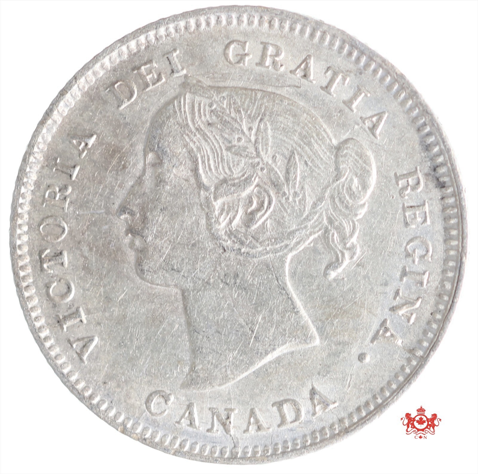 1893 Canada 5 Cents - EF - Lot#13013