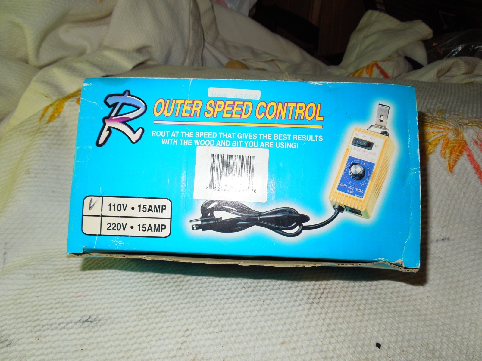 Router Speed Control Item #43584 NEW OLD STOCK HARBOR FREIGHT