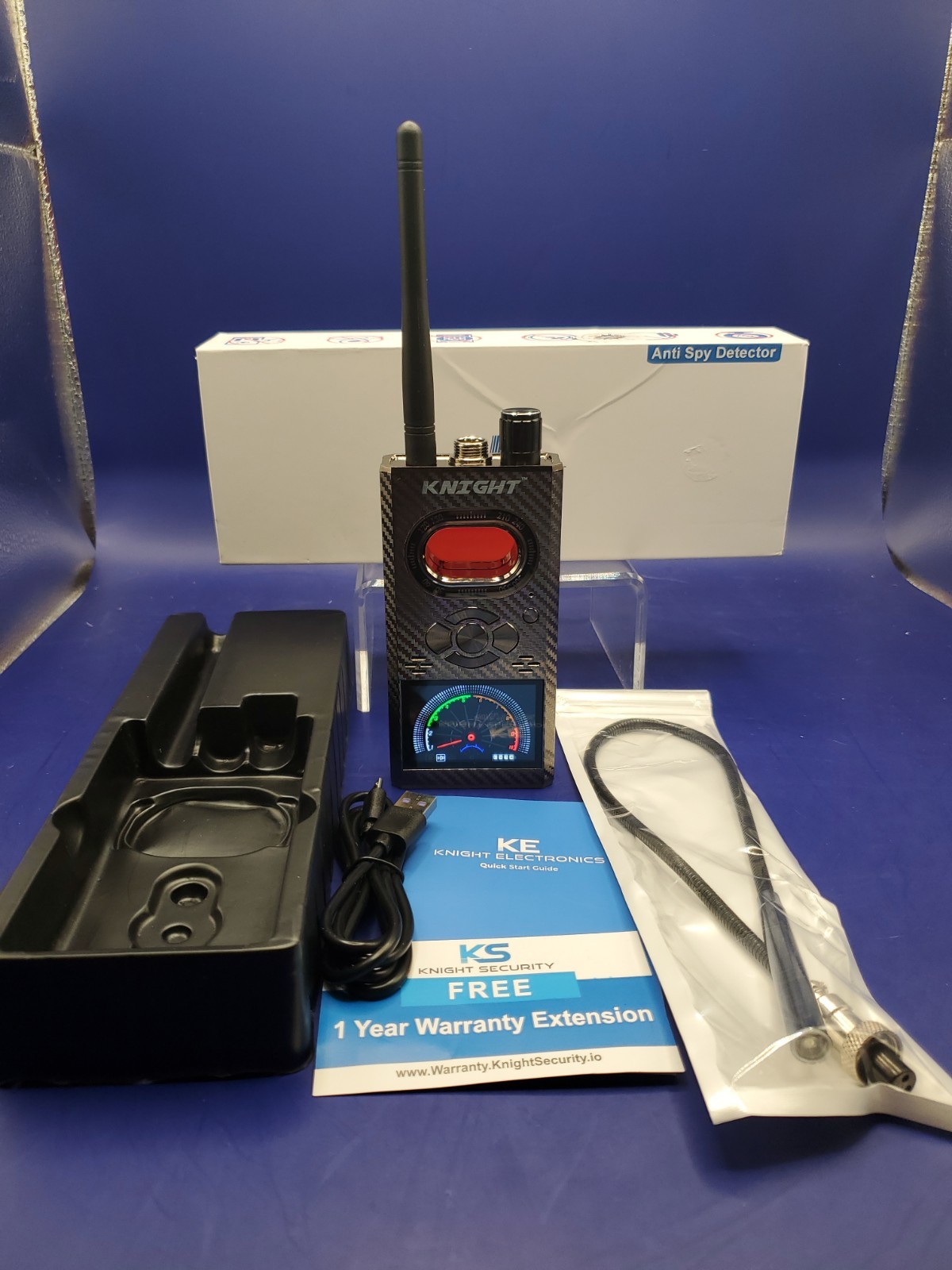 Knight KT8000 Premium Anti Spy Detector Camera Finder & Hidden Devices Detector
