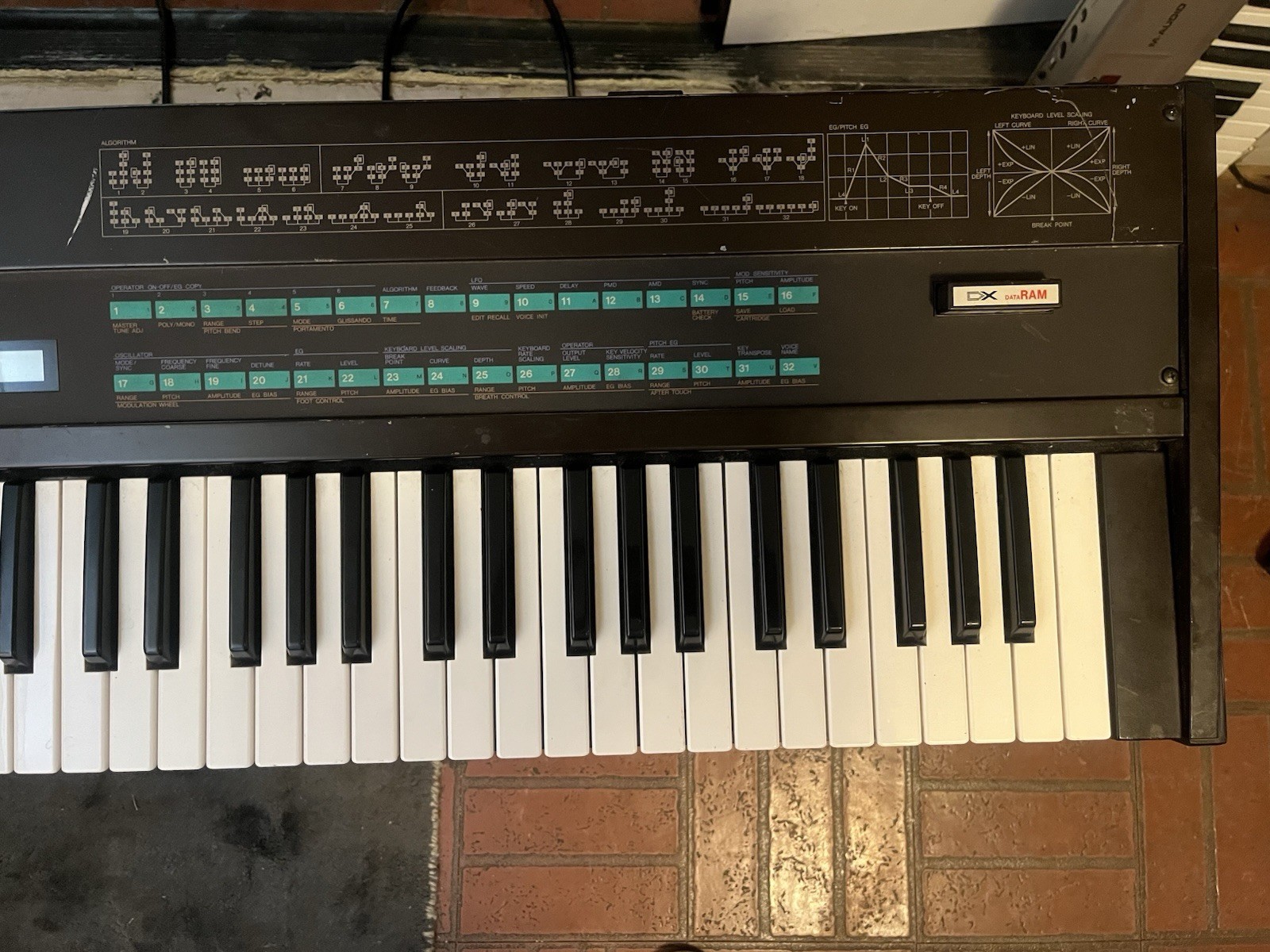 Yamaha DX7 w E GrayMatter Upgrade MINT