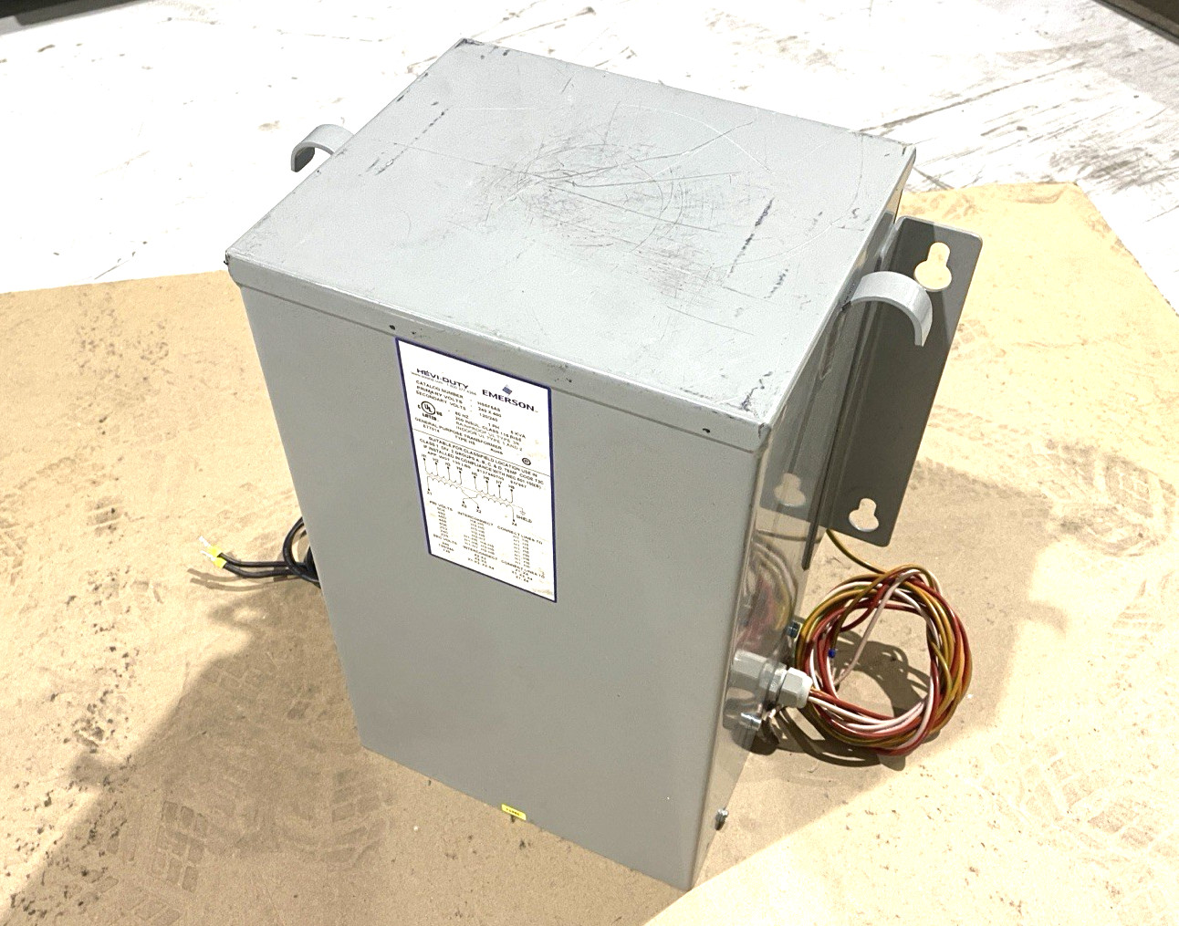 Emerson Sola Hevi-Duty HS5F5AS Automation Transformer 5KVA 240X480-120/240 1PH