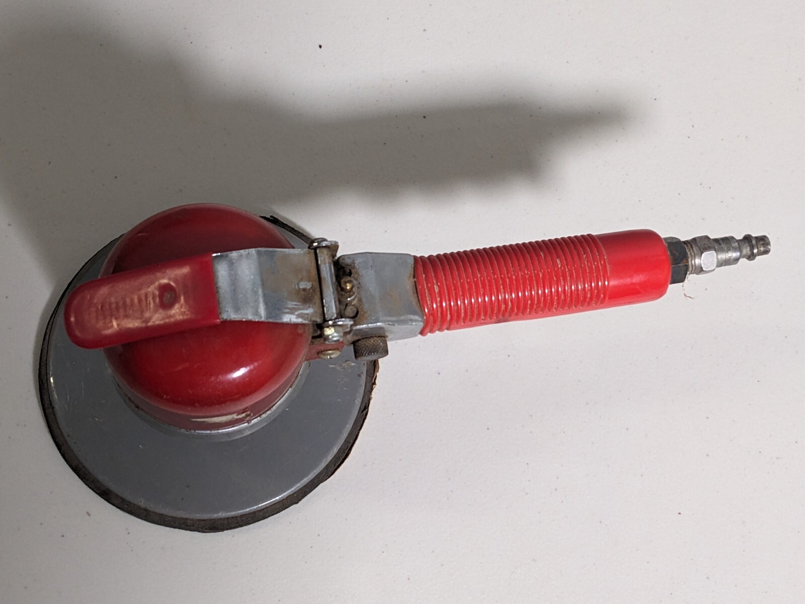 Dual Action Orbital Sander Red