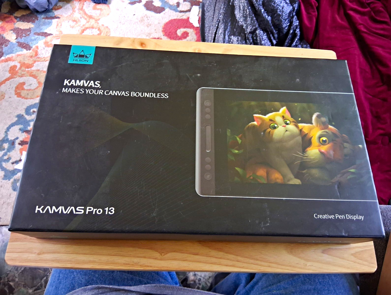Huion Kamvas Pro 13 Wired Creative Pen Display Graphics Drawing Tablet
