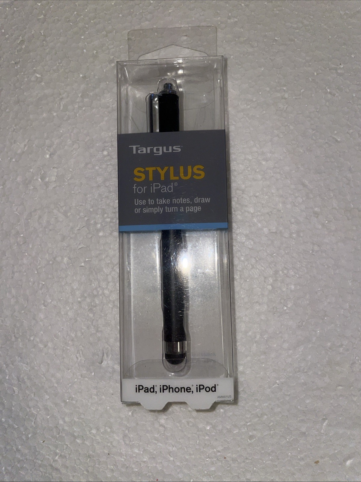Targus Stylus for iPad iPhone iPod Samsung Tablets Smartphones AMM0120US New
