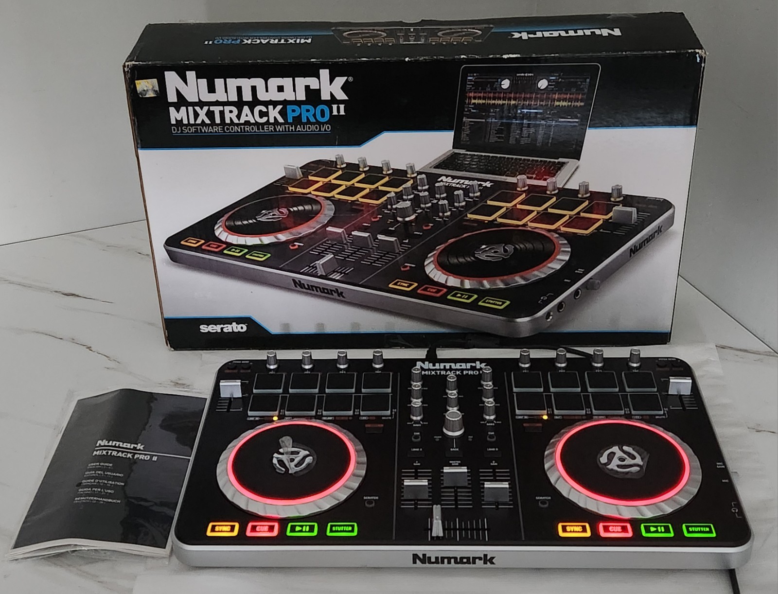 Numark Mixtrack Pro II DJ software Lagacy controller + Box Excellent Condition
