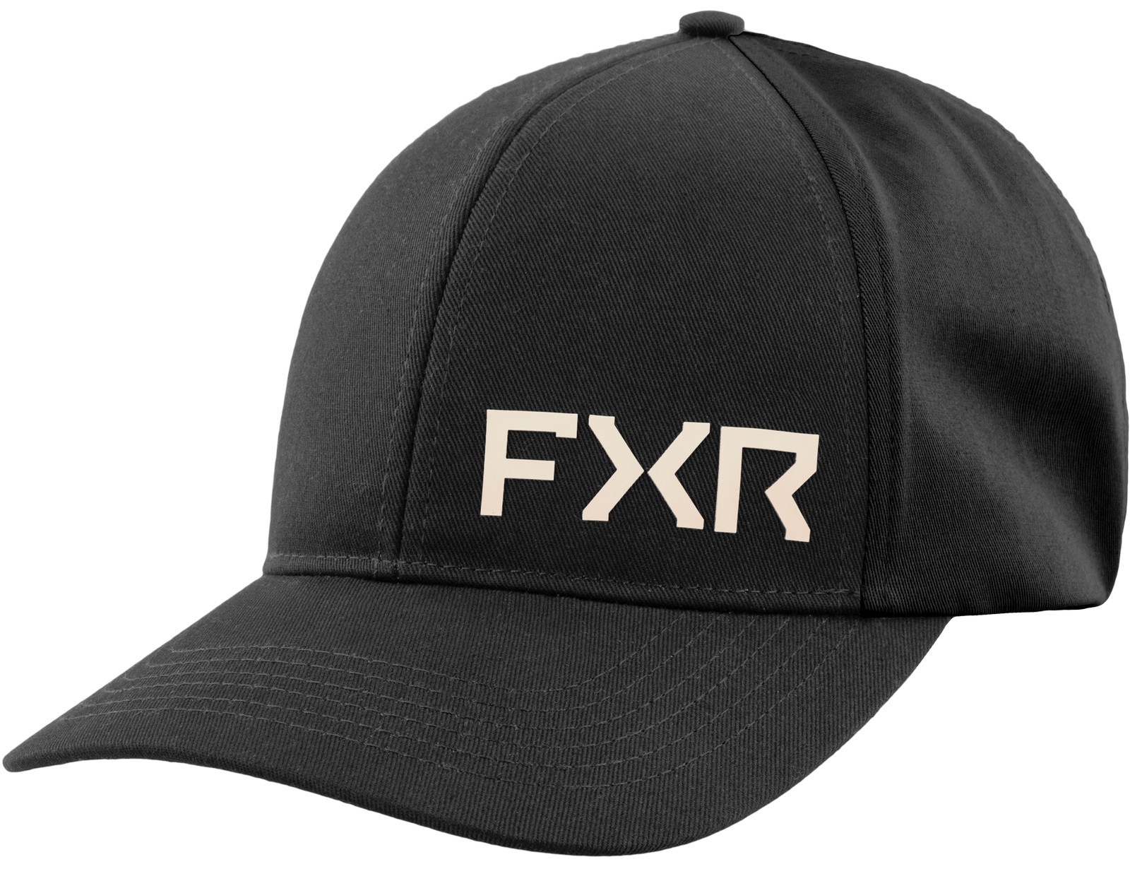 FXR Evo Flexfit Hat Black/Bone LG/XL