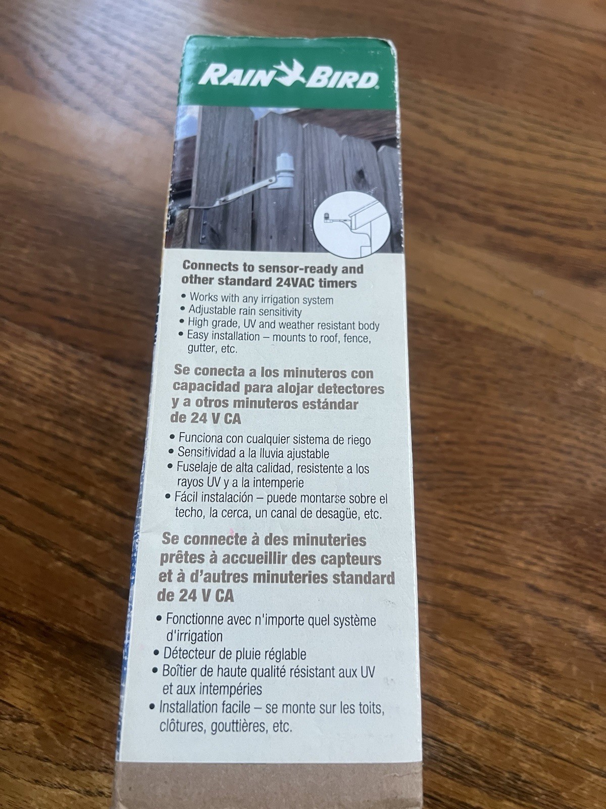 Rain Bird RSDBEX - Wired Rain Sensor With Bracket Rain Shut-Off