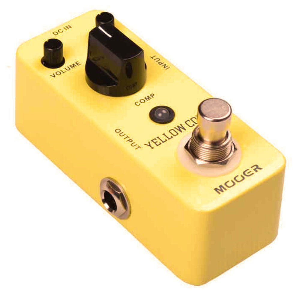 Mooer Yellow Comp Optical Compressor Pedal Micro Guitar Effects Pedal! ✅New