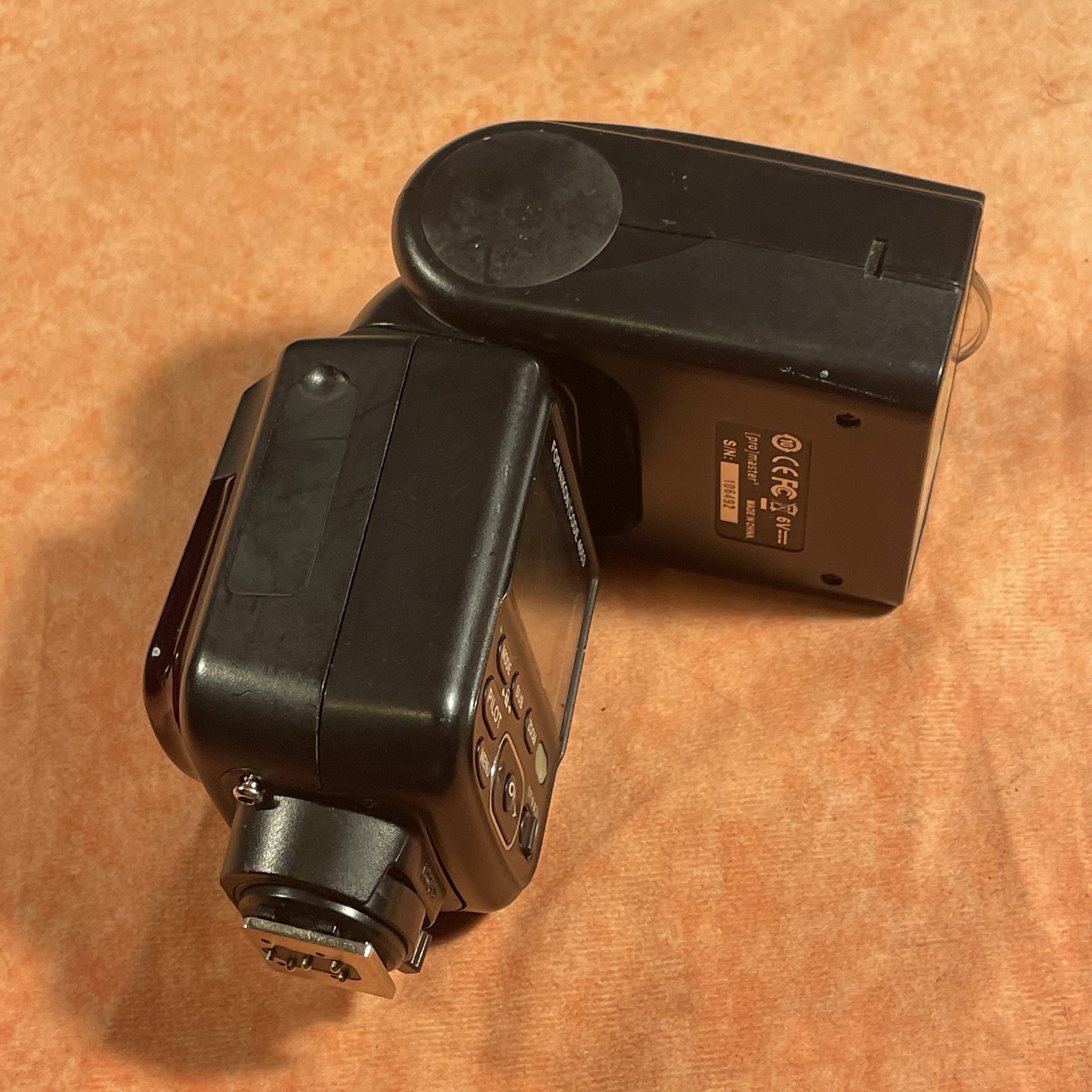 ProMaster 200SL TTL Speedlight Electronic Flash for Nikon Digital, Black (4653)