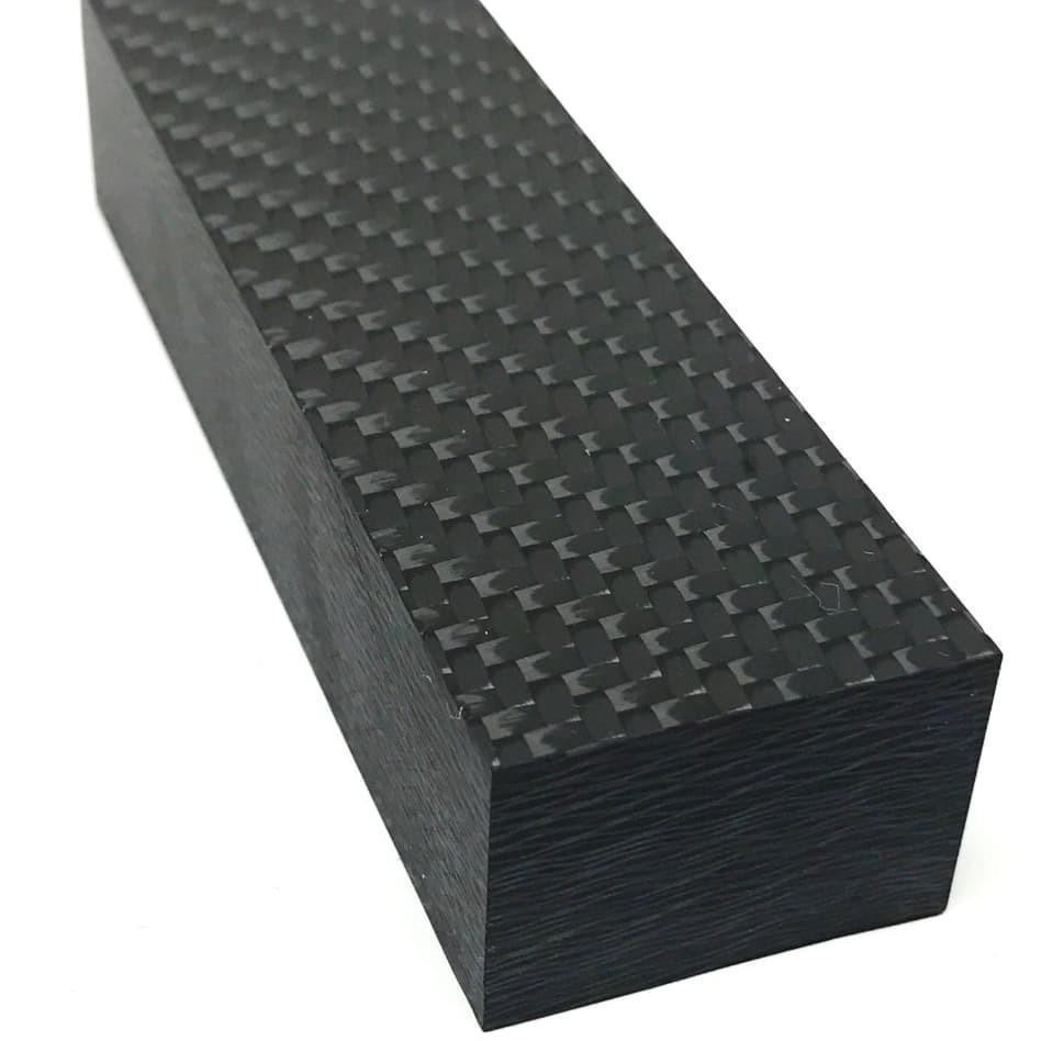 Carbon Fiber by CarbonWaves- Solid Twill 2x2- 1" Thick Blocks