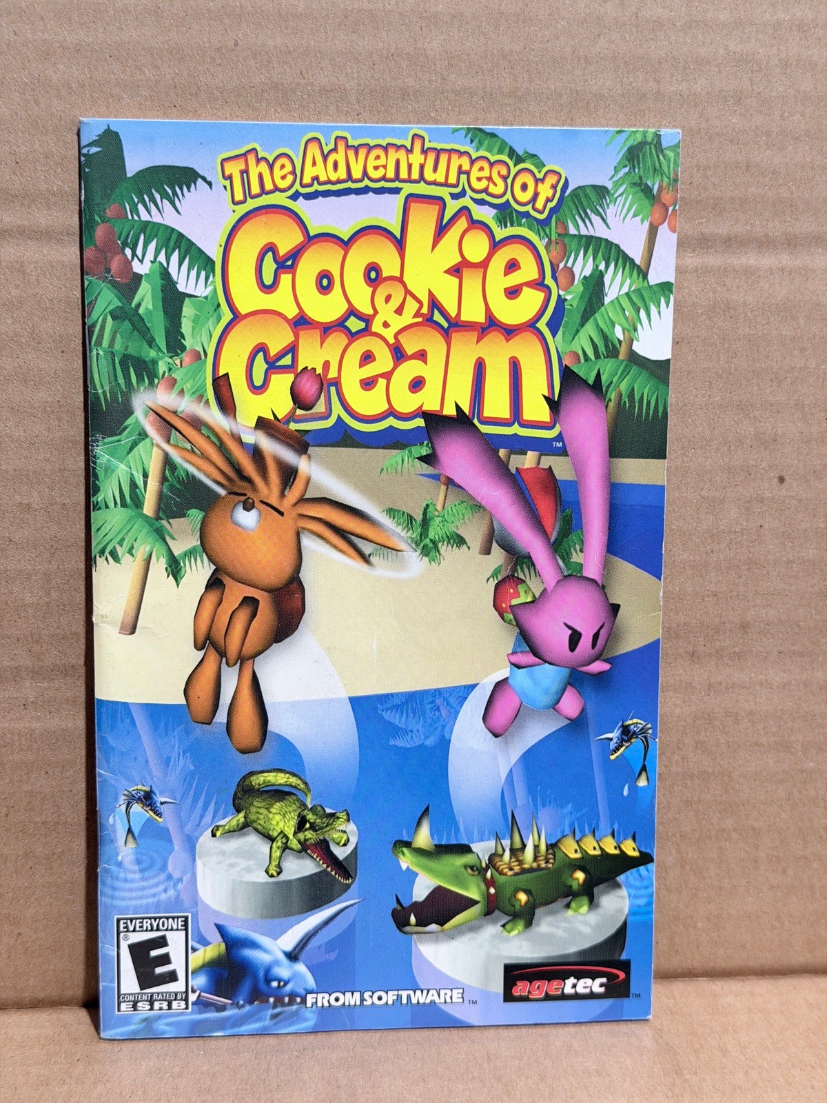 The Adventures Of Cookies & Cream Sony PlayStation 2  Game Manual Only No Game