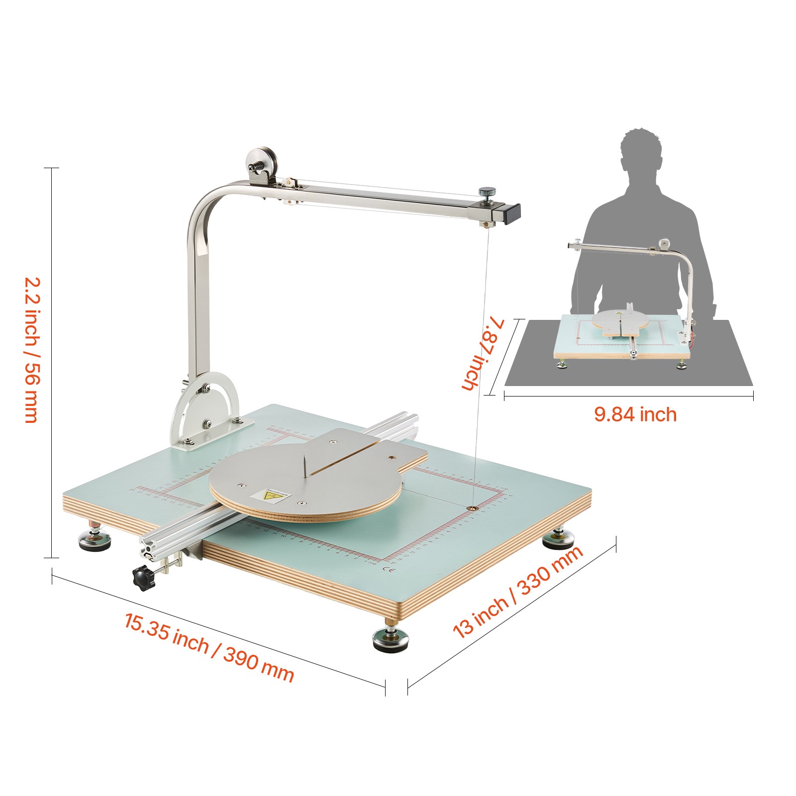 Uimoso Hot Wire Foam Cutter 58W with Adjustable Temperature Control