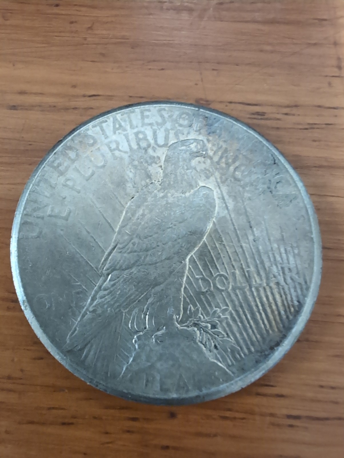 1925 peace silver dollar Solid EF