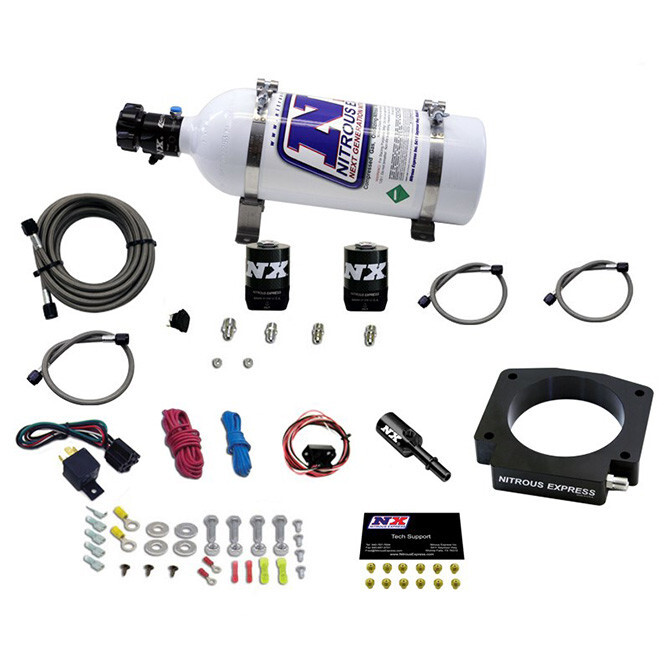 20953-05 Nitrous Express Nitrous Plate System for Mustang GT350 5.2L - 5 lb