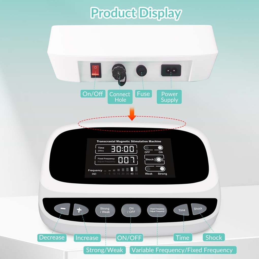 Adjustable Frequency rTMS Therapy Machine for Brain Stimulation Depression