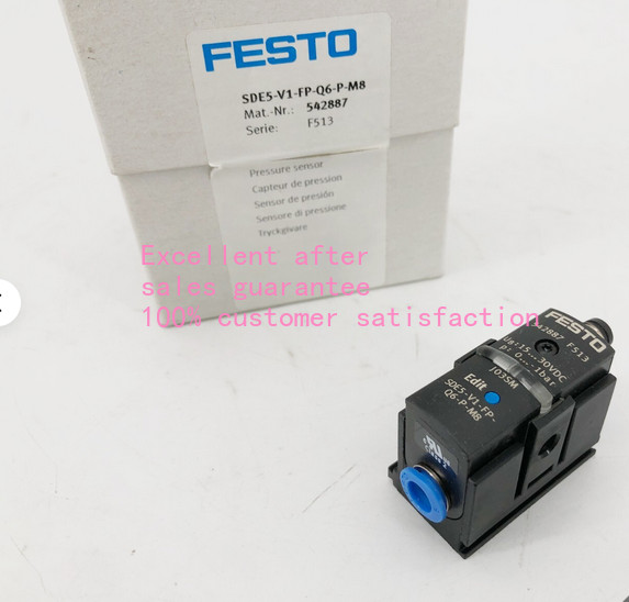 1PCS NEW in Box FESTO SDE5-V1-FP-Q6-P-M8 542887 Pressure Sensor Freight Free