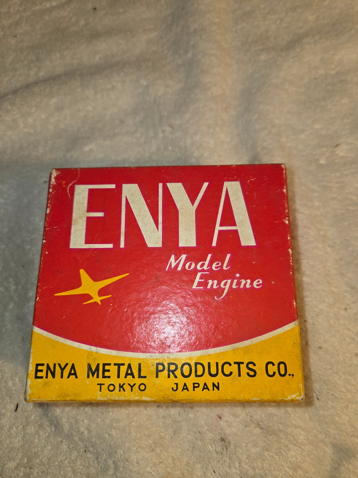 "Enya 29 Model Airplane Engine UNTESTED With Box & Propeller