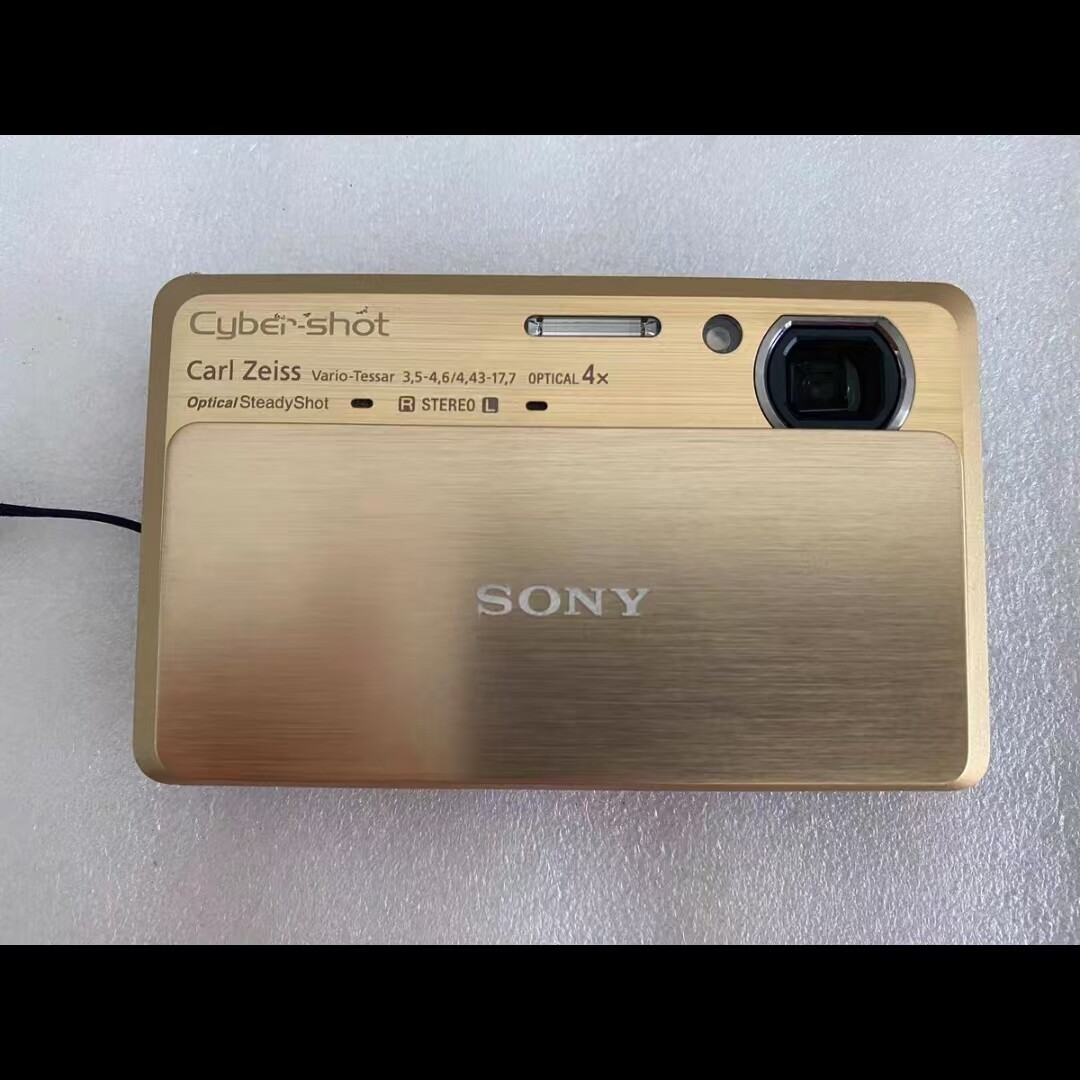 Sony Cyber-shot DSC-TX9/TX9C Digital Camera Gold 12.2MP CMOS 4x Zoom 3.5"LCD