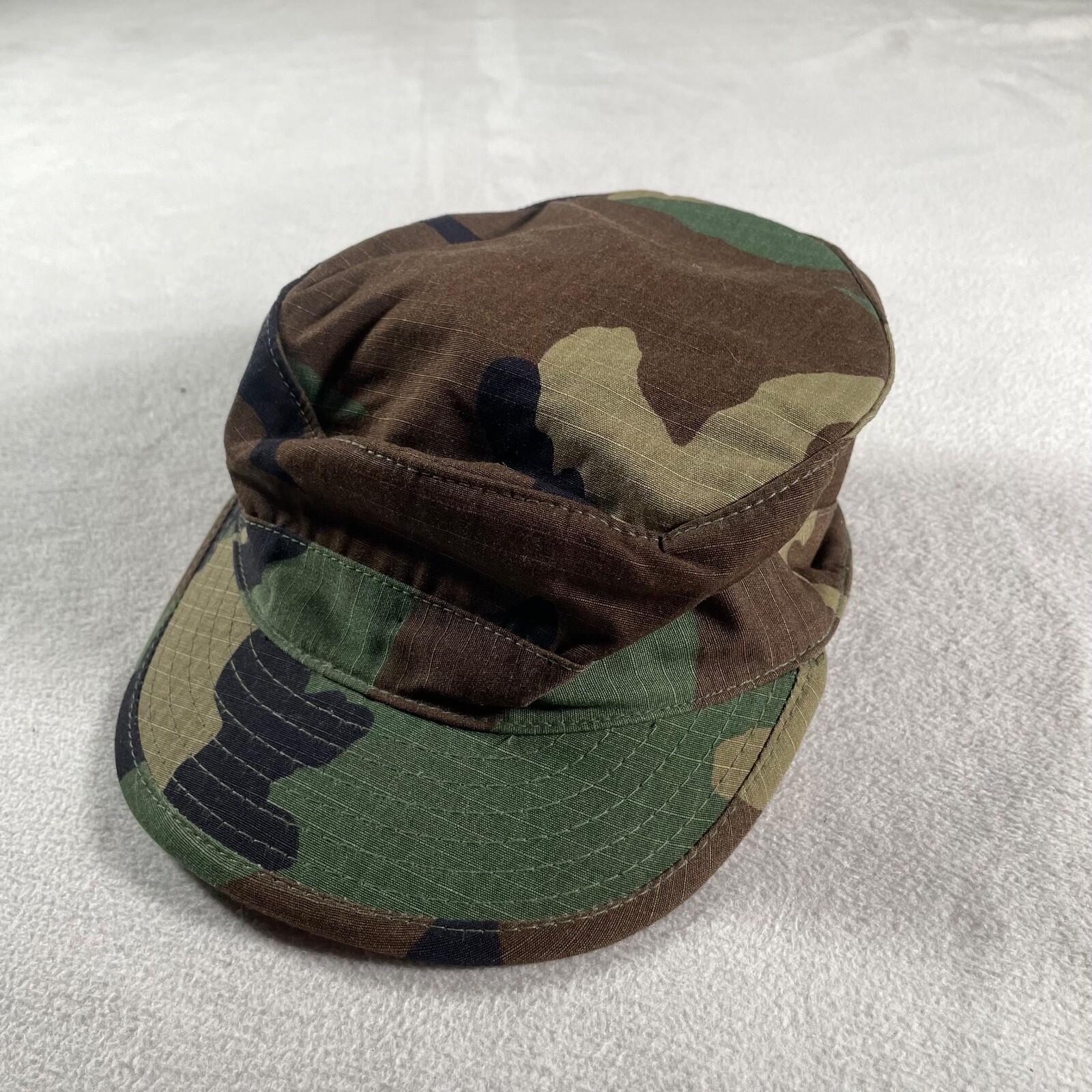 Military Hat Mens 7 Hot Weather Cap Camo Woodland Atlas Headwear Adult Army Top