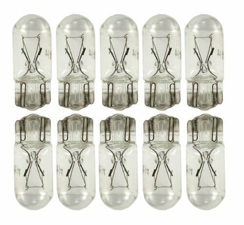 10x Pack Wedge Base 12V Lamps Light Bulbs for Landscape Malibu Garden 5 Watt Lot