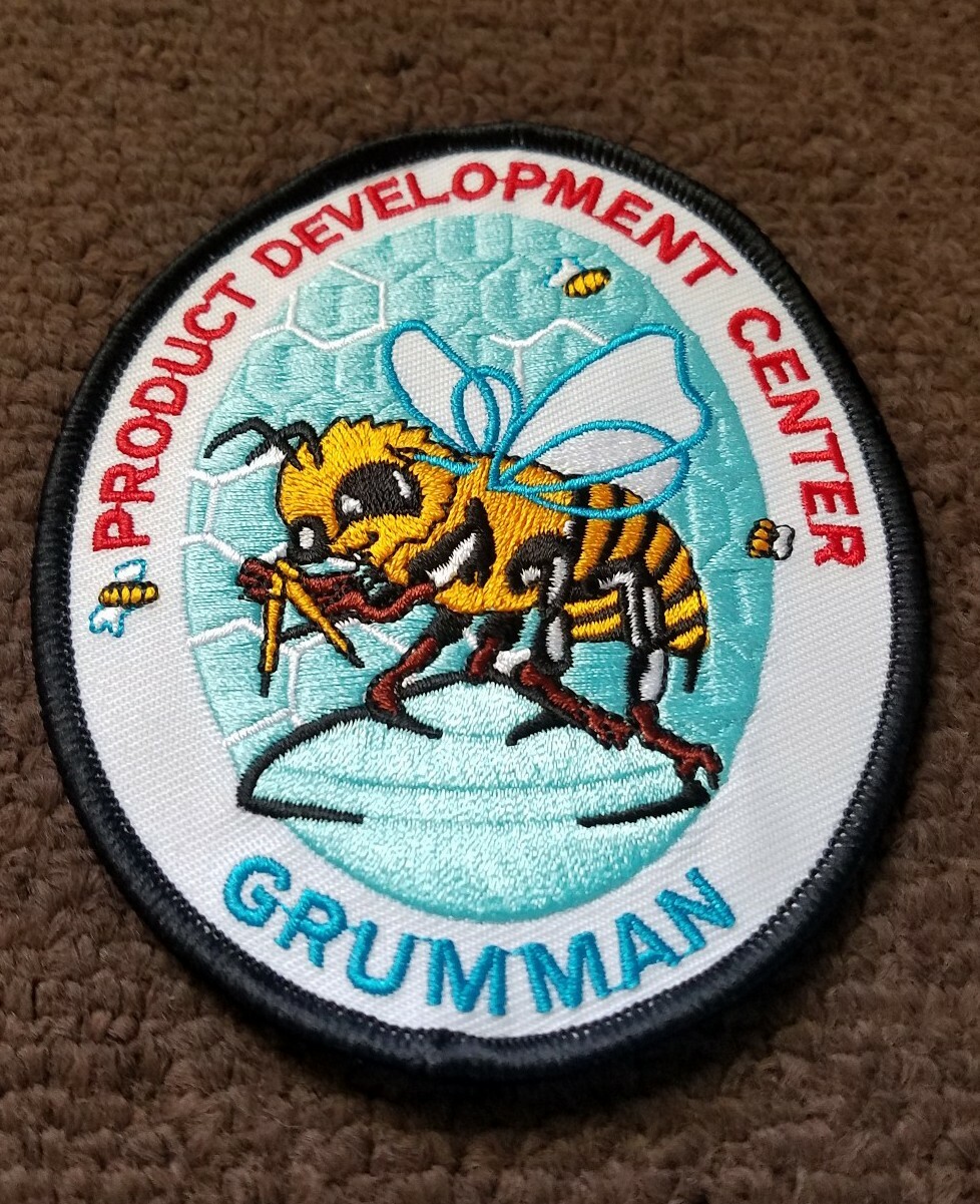 Northrop Grumman NASA PRODUCT DEVELOPMENT CENTER USAF NASA TEST FLIGHT PATCH