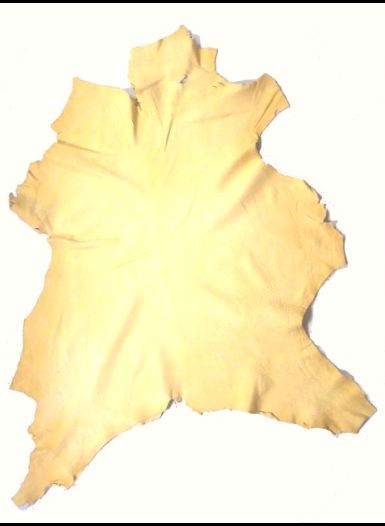 Genuine leather deer skin Chamois 5.0  SQF Full Belly Skin