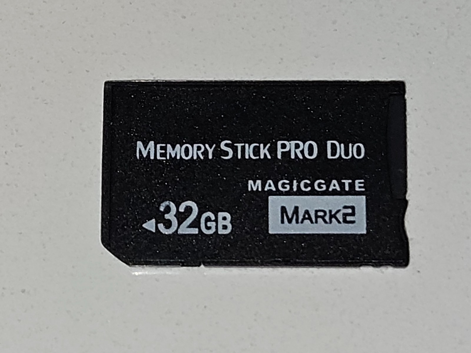 32GB Memory Stick Pro Duo MagicGate Mark2 Black Memory Card for Sony PSP