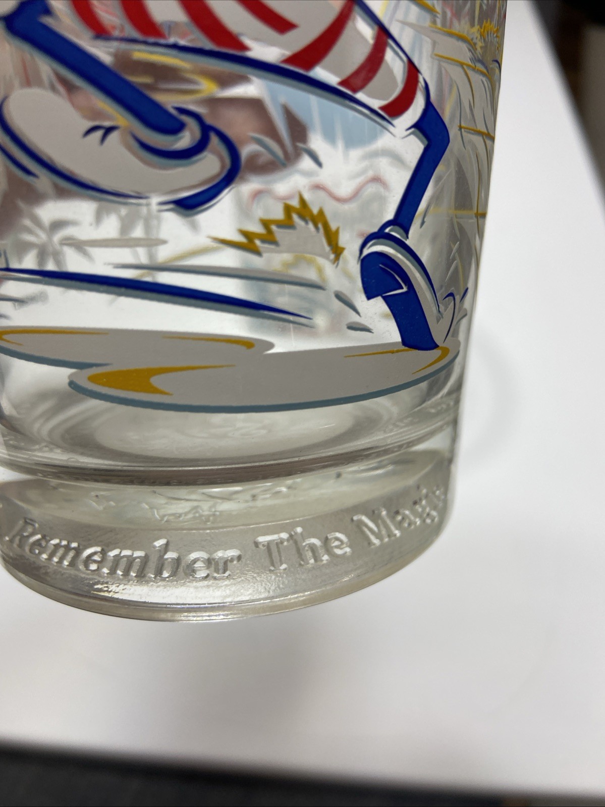 Walt Disney 25th Anniversary glasses Set Of 2