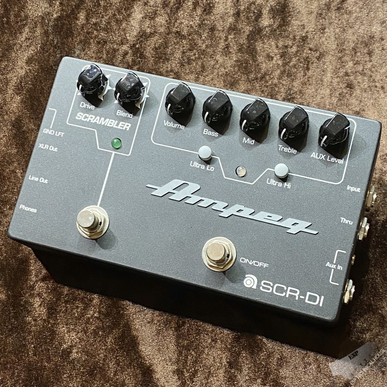 Ampeg SCR-DI Bass DI Preamp with Scrambler Overdrive Used