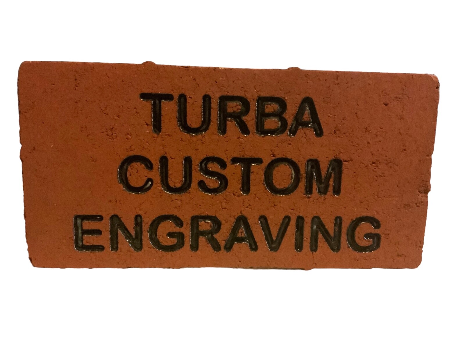 Customizable Laser Engraved Brick (8x8, 4x8 or 2x8) Memorial Stone Gift