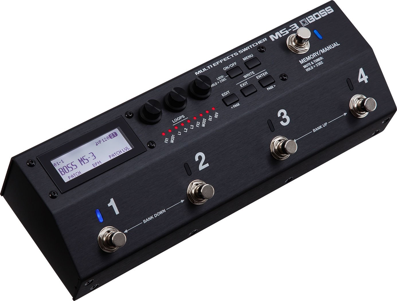 BOSS MS-3 Multi Effects Switcher Loop Station MIDI Guitar Pedal New Japan Import