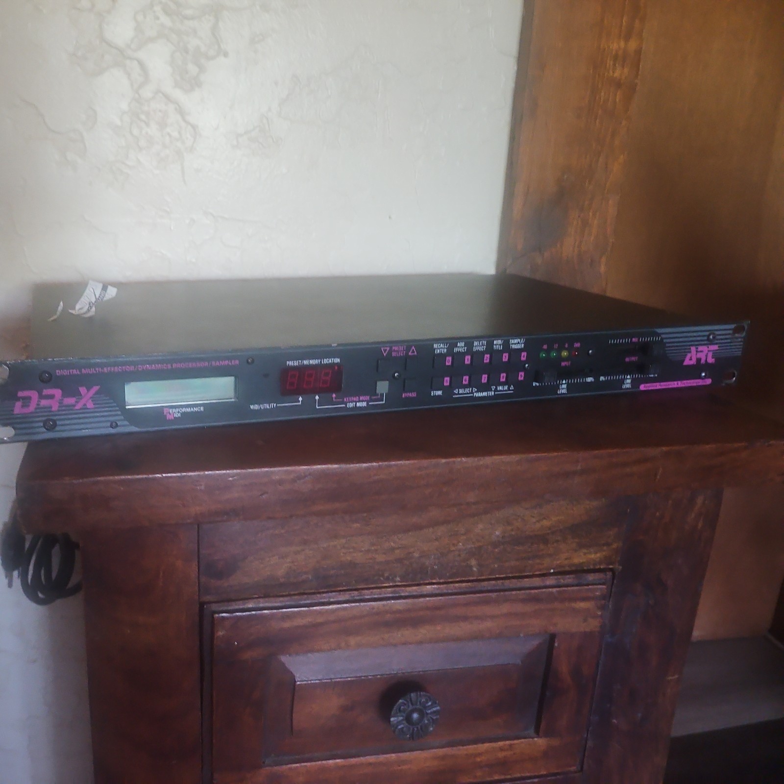 Vintage ART DR-X, Digital Multi-Effector, Dynamics Processor, Sampler