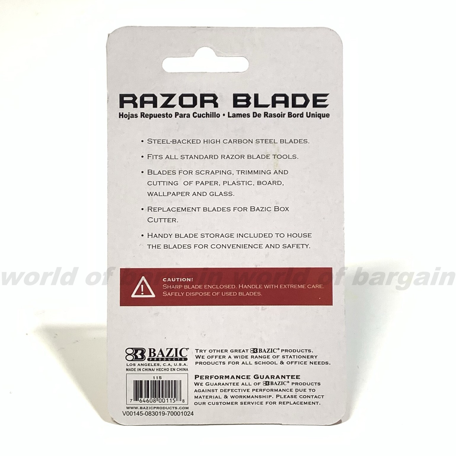 8 ct RAZOR BLADES Paint Scraper Refill Utility Box Cutter Knife Replacement