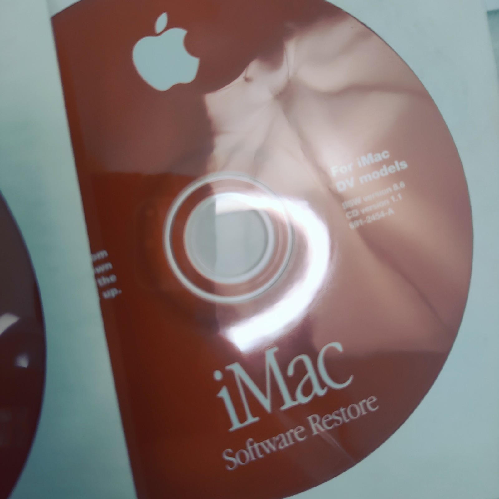 Apple Macintosh iMac DV (1999) Software Media Pack 600-7630A Missing Quicken
