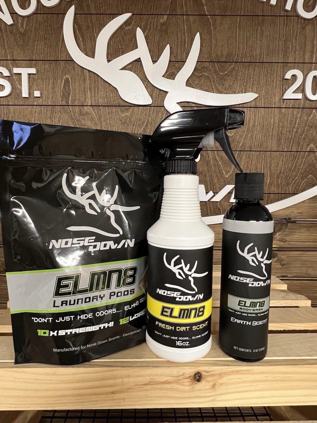 ELMN8 Scent Eliminating Combo Pack