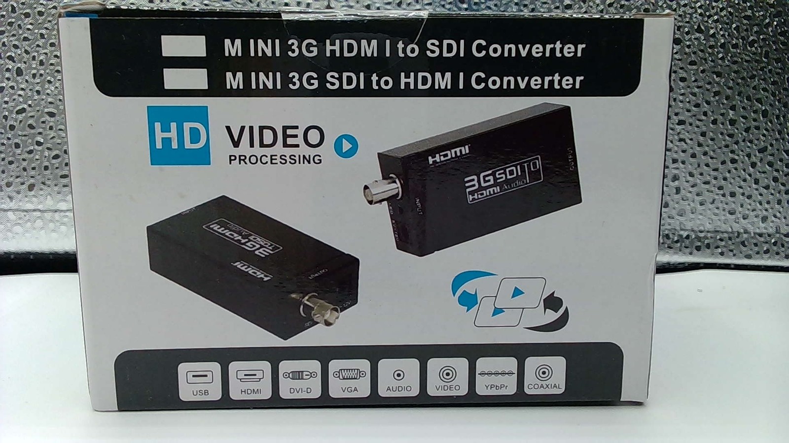 3G SDI To HDMI Audio Video Converter Adapter BNC Coaxial High-Definition