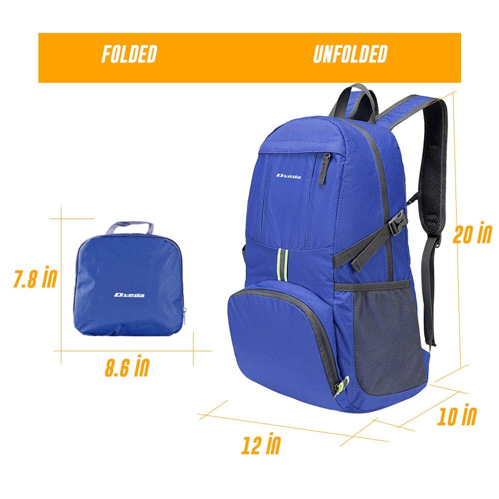 35L Lightweight Packable Hiking Backpack Waterproof Durable Travel Daypack