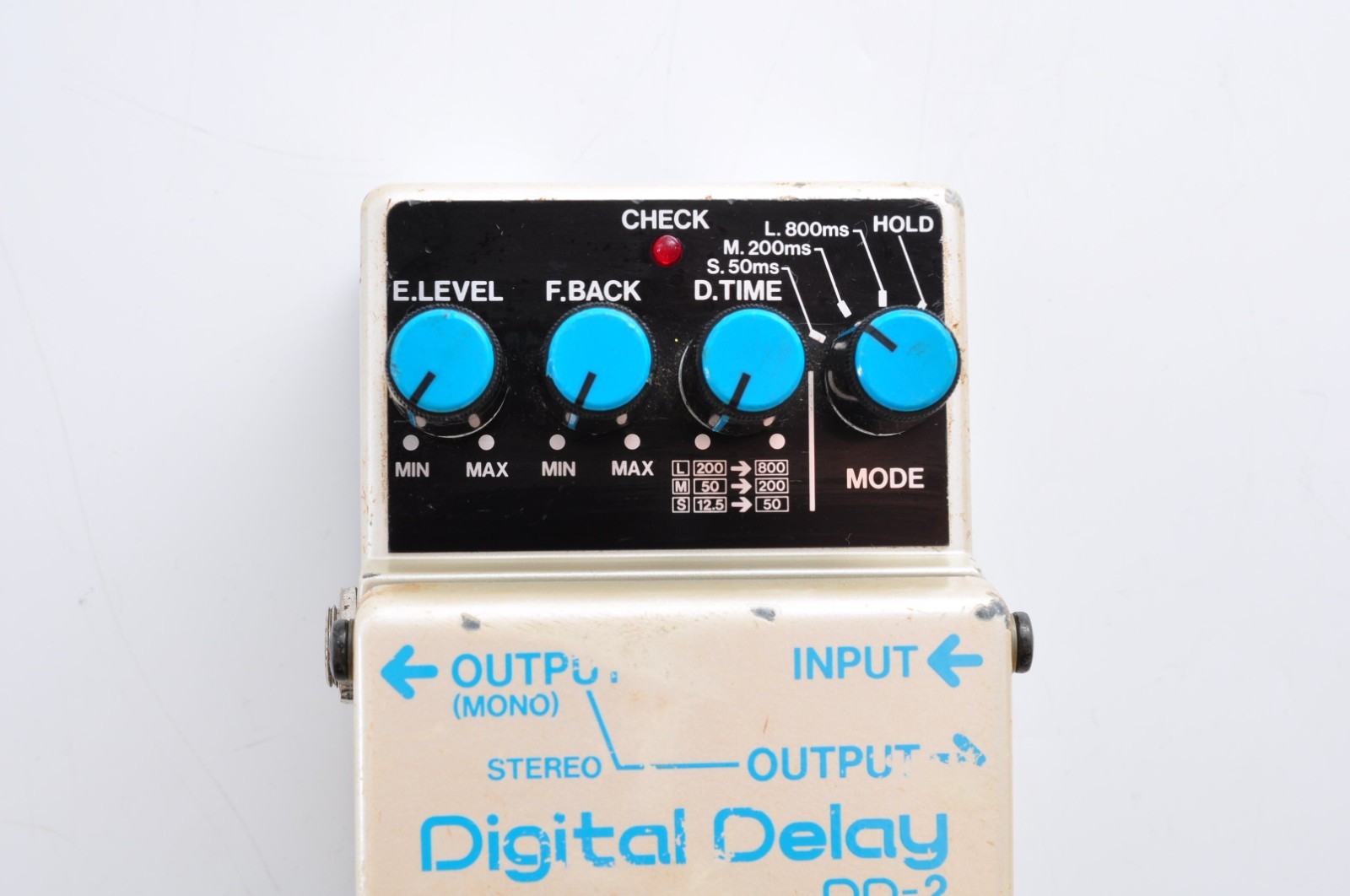 Boss DD-2 Digital Delay Made in Japan Long Chip Working w/Box 0422X1-9