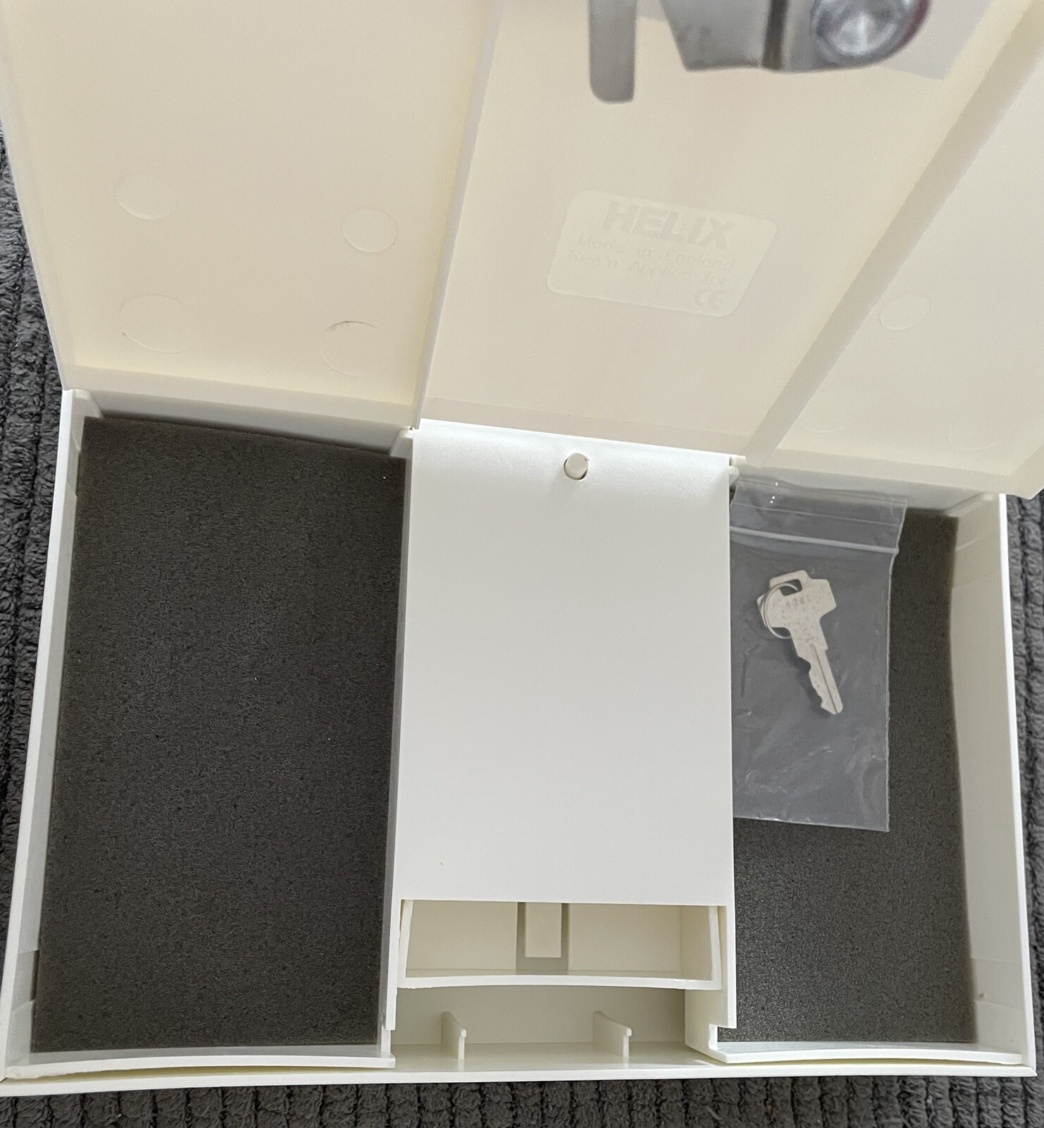 HELIX Book Safe Lock includes 2 keys Security safe disguised as book
