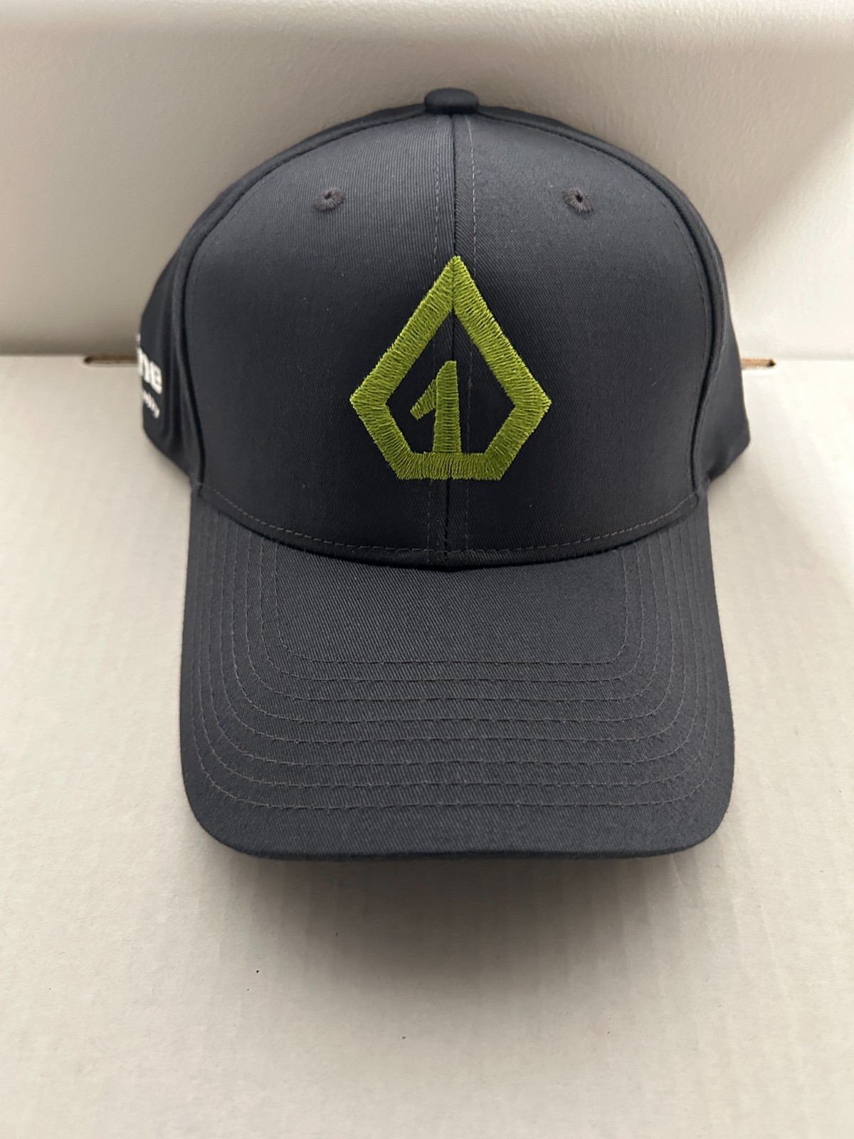 NEW Site One University Strapback Adjustable Hat - Gray One Size Fits All Unisex