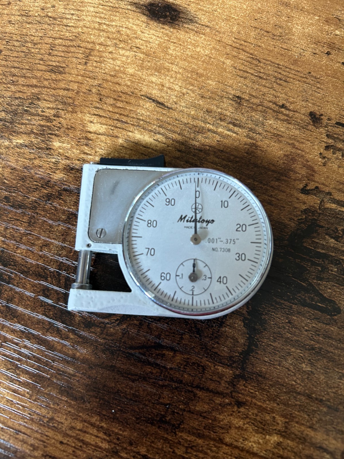 Mitutoyo 7308 Dial Thickness Caliper Gage