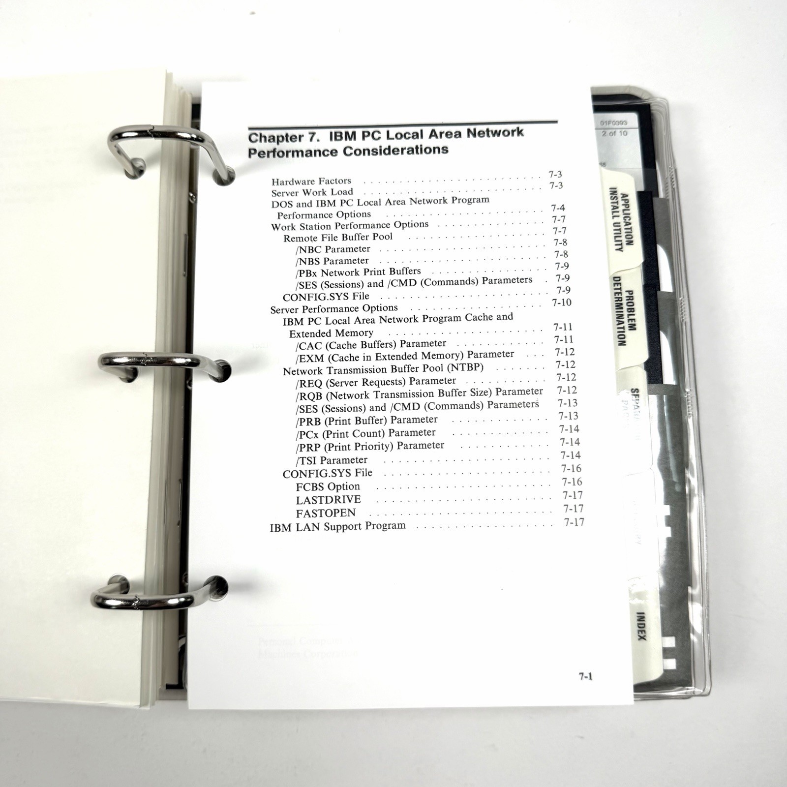 IBM PC Local Area Network Program v1.30 5.25" Floppy Disks DOS 84X0061