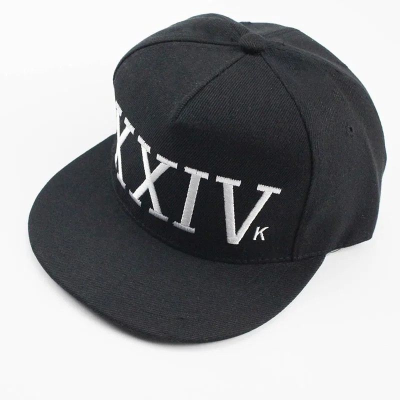 New Bruno Mars 24k Magic Baseball Cap Black and Red Hat Hip Hop Xxiv Funk Unisex