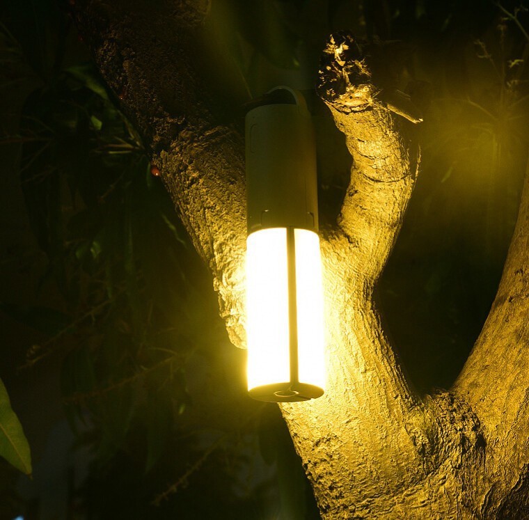 Portable Foldable LED Camping Light Dimmable Hanging Lamp