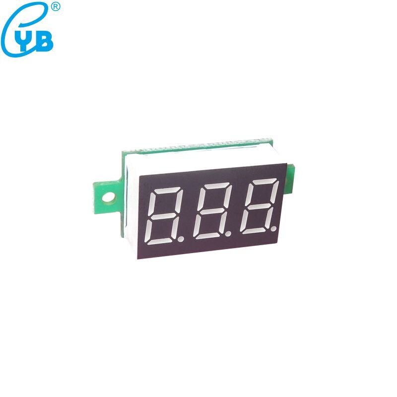 YB20 LED Mini Display Module DC 2.5V-30V DC2.8-30V Voltmeter Volt Panel Meter