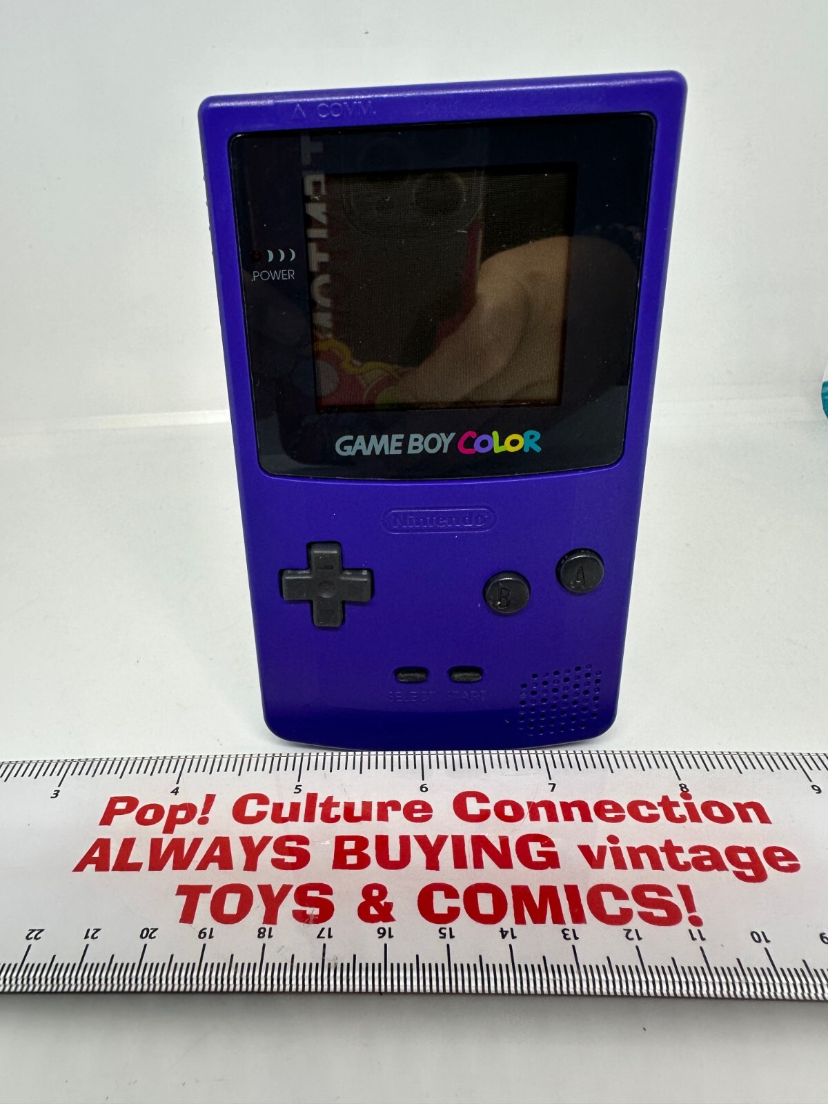 1998 Nintendo GameBoy Color Grape Purple Handheld System CGB-001 Inv-1981