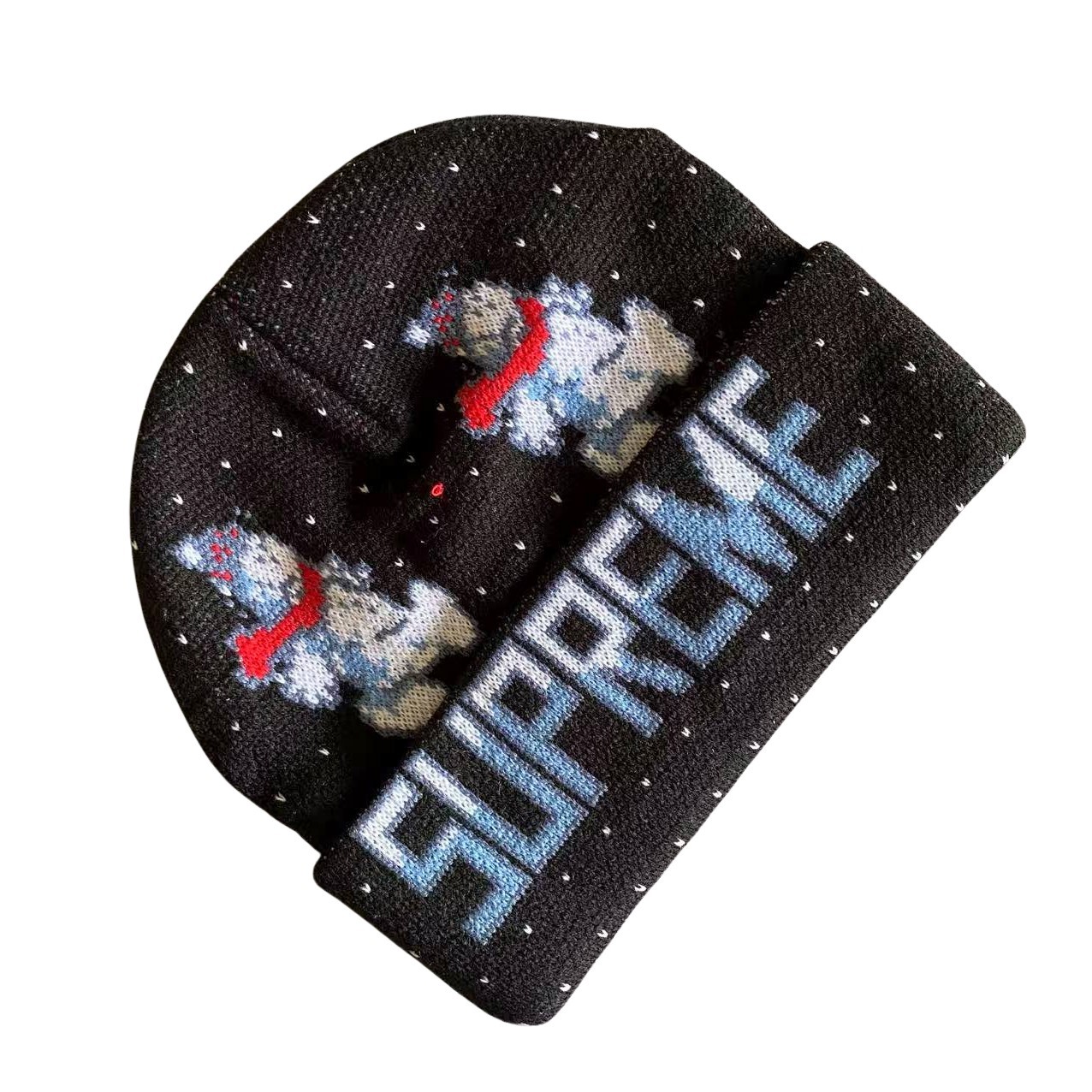 Supreme Snowman Beanie Black Brand New Fw21